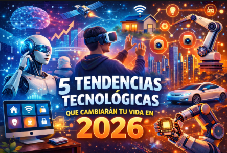 5 tendencias tecnológicas que cambiarán tu vida en 2026