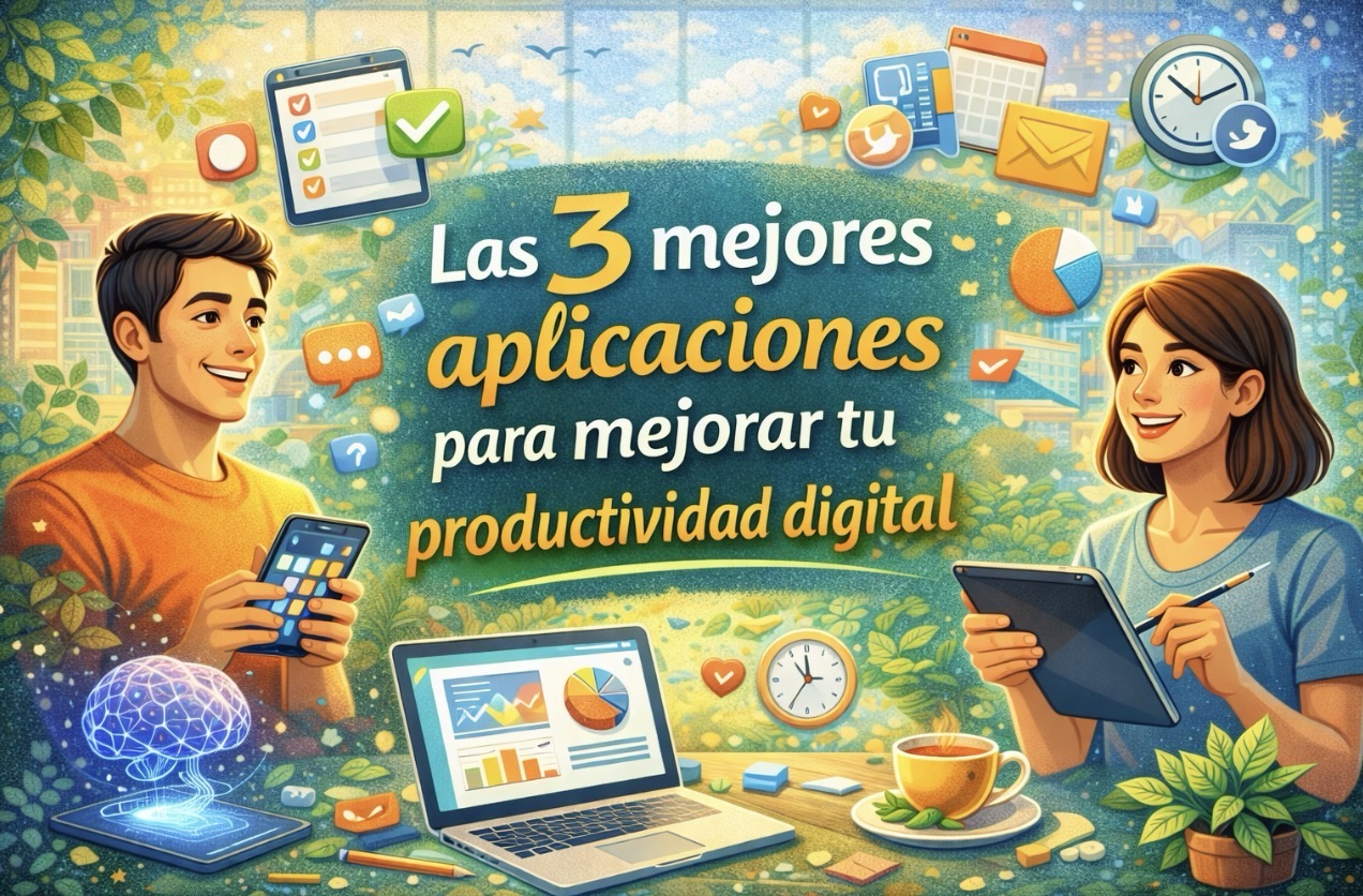Las 3 mejores aplicaciones para mejorar tu productividad digital